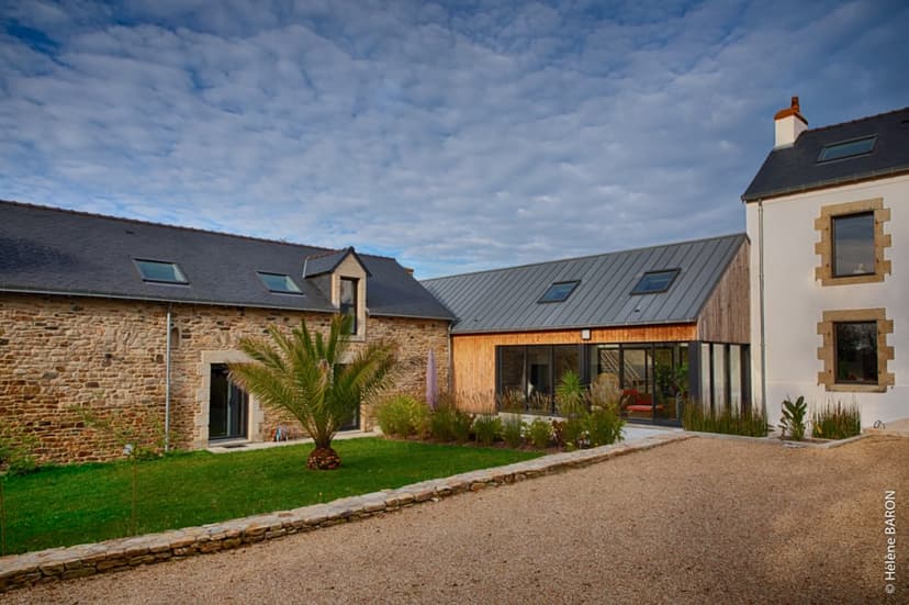 Rénovation extérieure d'une longère