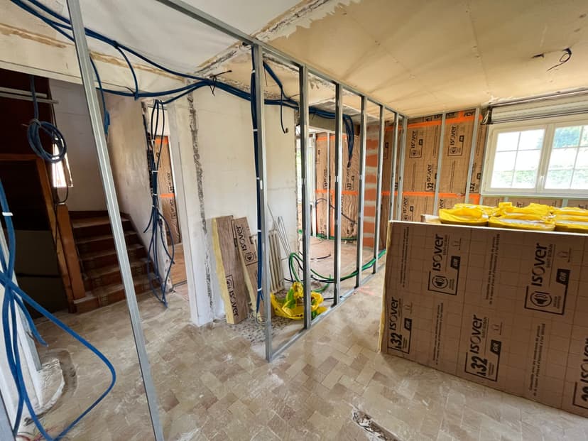 Rénovation d'une maison à Plouay