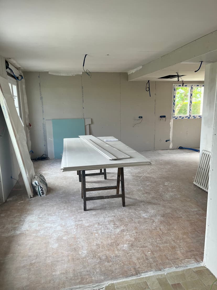 Rénovation d'une maison à Plouay