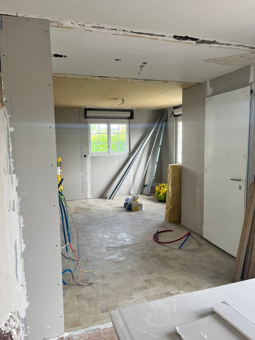 Rénovation d'une maison à Plouay