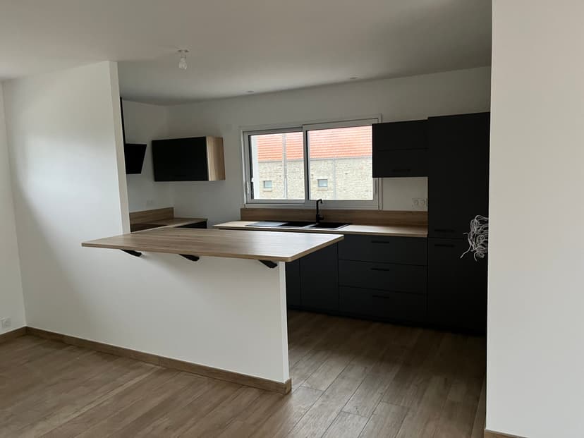 Construction d'une maison neuve à Caudan