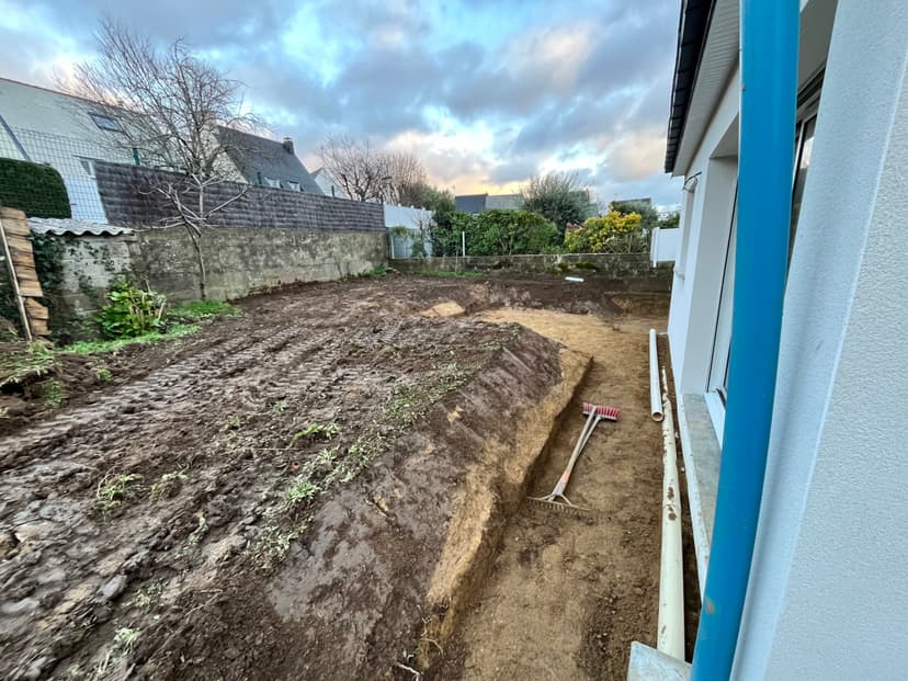 Construction d'une extension à Hennebont