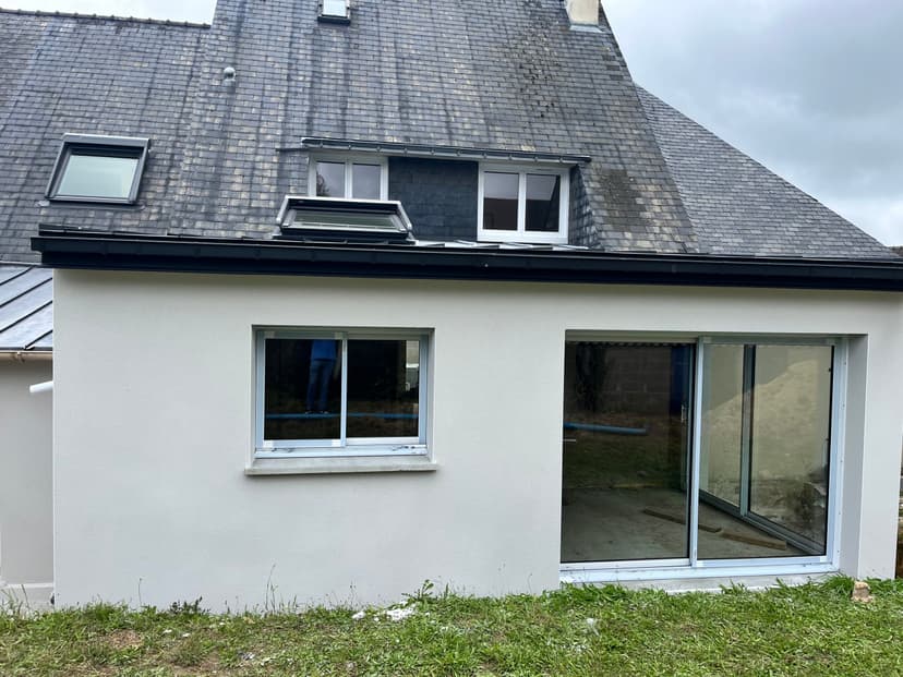 Construction d'une extension à Cléguer