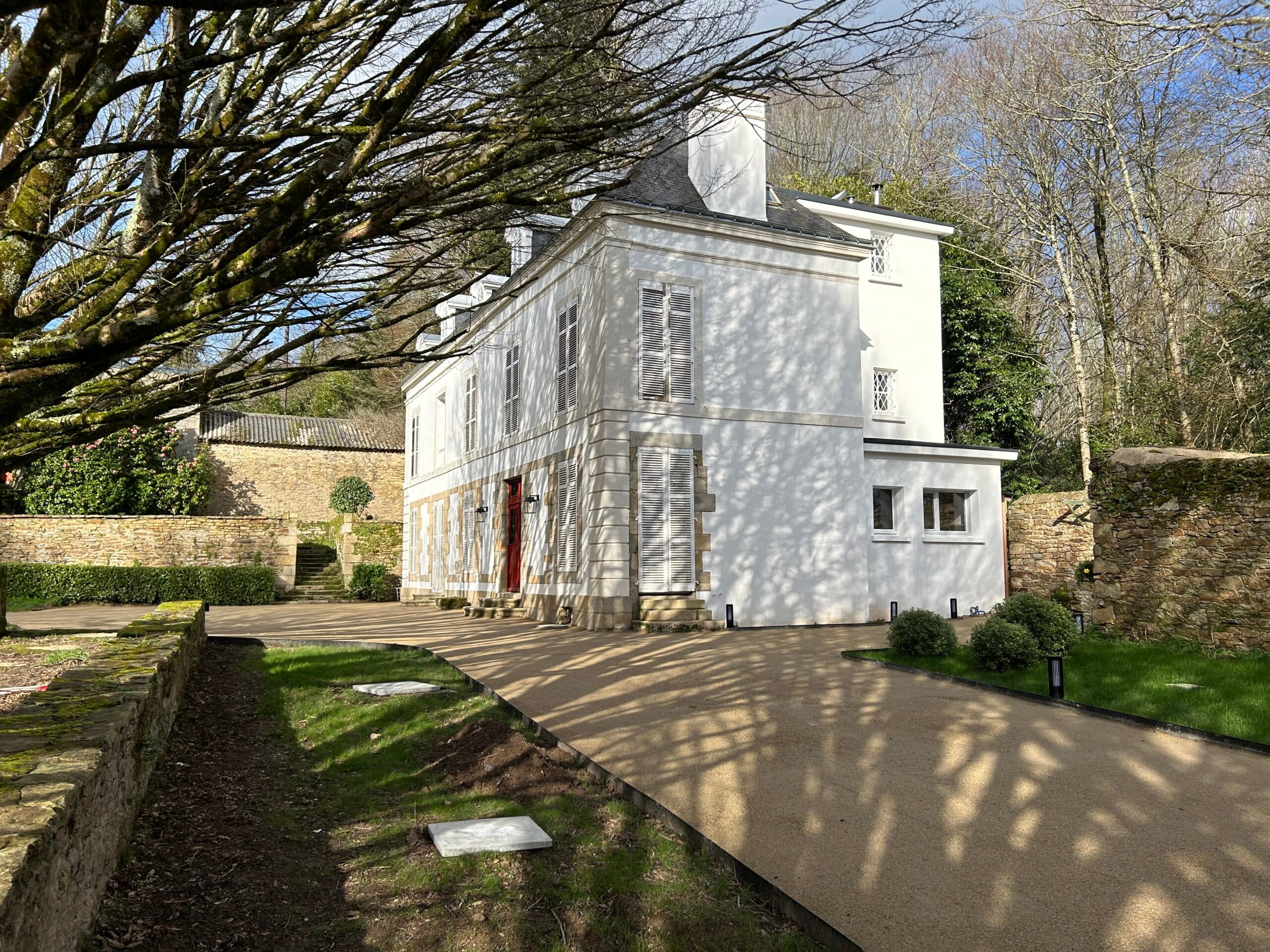 Rénovation d'un manoir